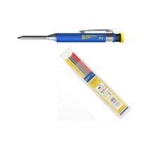 Tieflochmarker DRY-Set + 6er Pack Ersatzminen Mischpack - Bleispitz
