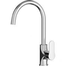 Tiemme - K10 Spültischbatterie mit Schwenkauslauf - seitlicher Griff