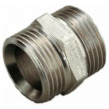 Raccordo Diritto/Niples Doppio 1/2' Per Kit Multistrato/Rame - Tiemme