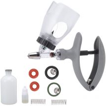Tierimpfpistole, Einstellbare Dauerspritze, Automatischer Impfstoffspender Mit 2-ml-ampulle Für Schweine, Rinder Und Schafe