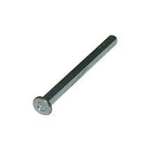 Tige à bouchon 6 x 90 mm Argent