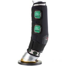 Extra Full, Noir: Tige arrière Tige de repos ou de transport pour chevaux THERAPEUTIC SUPPORT BOOT avec sous-ventre interchangeable et fermeture