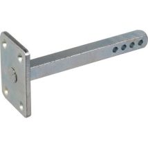 Duval – Tige carrée 7x70mm sur platine – Longueur 70mm, Largeur 7mm, Matières, Couleur