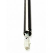 Tige de prolongation Chrome brossé en différentes longueurs
