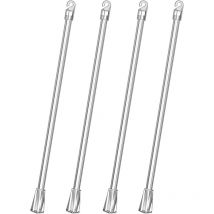 Tige de Rotation Store,4 pcs 12 Pouces Verticales Baguettes de Rechange Tige d'Inclinaison pour Store de Fenêtre Transparent, Accessoire pour