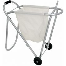 Tige de selle pliante en aluminium avec roues et sacoche en nylon pour selle américaine