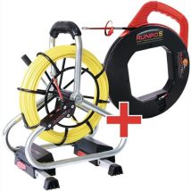 Runpotec - Tige En Fibre De Verre Kit Professionnel Longueur De Bande 30 M - 11120