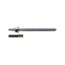 G&b Fissaggi - Tiges Filetées Acier Zingué Classe 5.8 Avec Écrous, Rondelles Et Embouts Double Biseau 45° 10x130mm Boîte De 10 Pièces