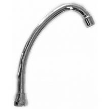 Bec pour robinet universel pour hauteur 16 cm, chromé