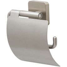 Tiger - Porte-papier hygiénique Onu avec couvercle en acier inoxydable