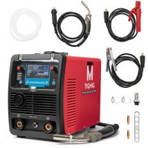 Tigmig - Machine à souder synergic Inverter 220A dc mig/mag