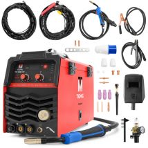 TIGMIG Saldatrice Inverter IGBT 5 in 1: TIG/MIG/MAG/FLUX No Gas/MMA