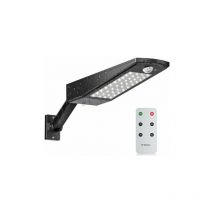 Lampe Solaire Exterieur led- IP65 étanche Lumiere projecteur Solaire Exterieur, avec Support réglable et Télécommande - Tigrezy