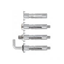 Rawl - Anclajes plac con tornillos Phillips M4 x 32 mm