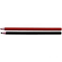 Tileasy - Black and Red 2 x Pencil Pack of Water Resistant China Markers - cm