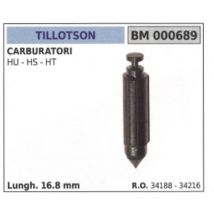 Tillotson Hu - Hs - Ht Kettensägen-vergasernadel Länge 16,8 Mm 34188