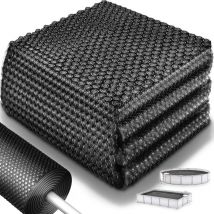 tillvex Premium Pool Solarabdeckplane 400 μm Rund 457 cm Solarfolie Wärmeplane zuschneidbar Solarplane Solarabdeckung Poolheizung Poolsolarplane für