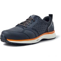 Timberland PRO Reaxion NT FP ESD S3, Calzatura Antincendio e Antinfortunistica, Uomo, Nero/Arancione, 44 EU