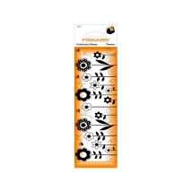 Timbro continuo di fiori Fiskars