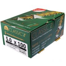 Timco - C2 Strong-Fix Multi-Purpose Premium Countersunk Gold Woodscrews - 5.0 x 45