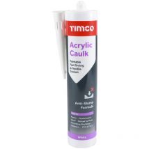 Timco Supplies - Timco Acrylic Caulk 300ml (1 Pack)