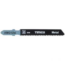 Timco Jigsaw Blades Metal Cutting Bi-Metal Blades - T118BF