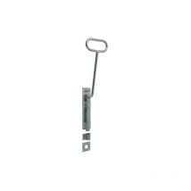 Timco Bow Handle Bolt Hot Dipped Galvanised - 12'