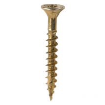 C2 Clamp-Fix Multi-Purpose Premium Countersunk Gold Woodscrews - 5.0 x 40 - Timco