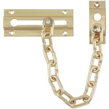 Timco - Door Chain Electro Brass - 85mm