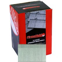 Firmahold - TIMco Straight 16g x 50mm Galv Brad Nail No Gas Qty 2000