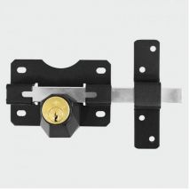 Timco Throw Locks Double Black - 70mm