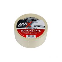 Timco Supplies - Timco Maximum Performance Tape Masking Tape Cream - 50m x 50mm (1 Pack)