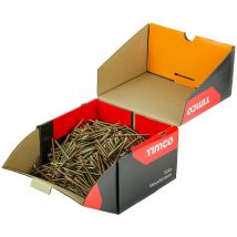 Solo Countersunk Gold Woodscrews - 5.0 x 80 - Timco