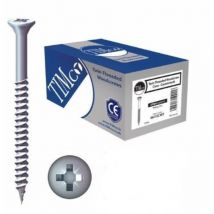 TIMco Twin Thread Zinc Countersunk Woodscrew 10 x 2 Qty 200