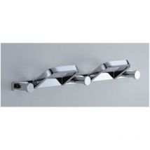 Time appendi abiti triplo multifunzionale cromato codice prod: W4237-CR - Colombo Design