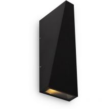 Lampada Da Parete Moderna Per Esterno Metallo Nero Led 6W Ip54