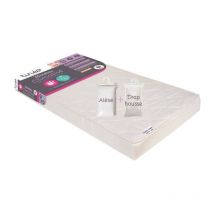 Tineo - Matelas climatise 70x140 cm + drap housse + alese lot