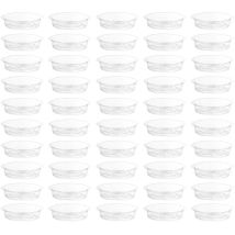 Tinksky Lot de 50 plateaux pour pots de fleurs en plastique de 15,2 cm pour intérieur et extérieur