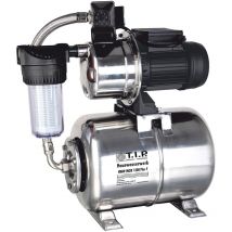 T.i.p. - hww 1300 inox Plus f Pompe surpresseur - 4.350 L/u - 1200W - Hauteur de refoulement 50 m - Acier inoxydable - Package complet - Surpresseur