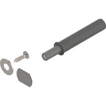 Blum tip-on für Türen (Set), Kurzversion, mit Magnet, R7036 platingrau