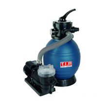 Sandfilteranlage - Pool-Filterset mit Vorfilter, 30 m³ Becken, 10.000 l/h, 4-Wege-Ventil, spf 250 f, 30308 - T.i.p.