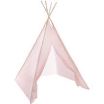 Tipi enfant rose Well Home 120x120x160