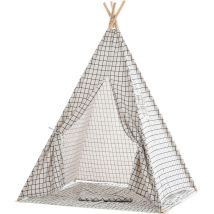 Tipi Infantil Esna Gris a cuadros