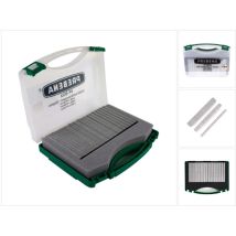 Prebena – pfbox – Graffette zincate per cucitrice pneumatica in valigetta – 10,55mm, 240x45x178mm, 1450g