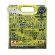 Ryobi - RAKDD90 Kit 90 Bits 1/4' Sechskant-Bits Fräser-Bits Schraubendreher Bohrer
