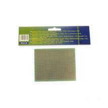 Velleman - Eurocard, 100 x 80 mm, 1 Contacto por Isla, una Cara, Eurodin DIN41612 y DIN41617, epoxy FR-4, Verde
