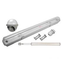 Silumen - Tira de led estanca para 1 tubo led T8 150cm IP65