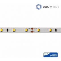 Tira LED 24V 7,2W/m SMD2835 60LED/m 6500K IP20 5m