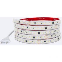 Efectoled - Tira led Regulable 220V SMD2835 Autorectificada Silicone flex 120 LED/m High Lumen Ancho 12 mm IP67 Corte 10 cm a Medida 4000K Blanco