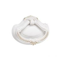 Nesu - tirador 69mm bronce con patina blanca , Tirador 69 mm bronce con pátina blanca Tirador para muebles, puertas, cajoneras, etc Tamaño: 68x50x18